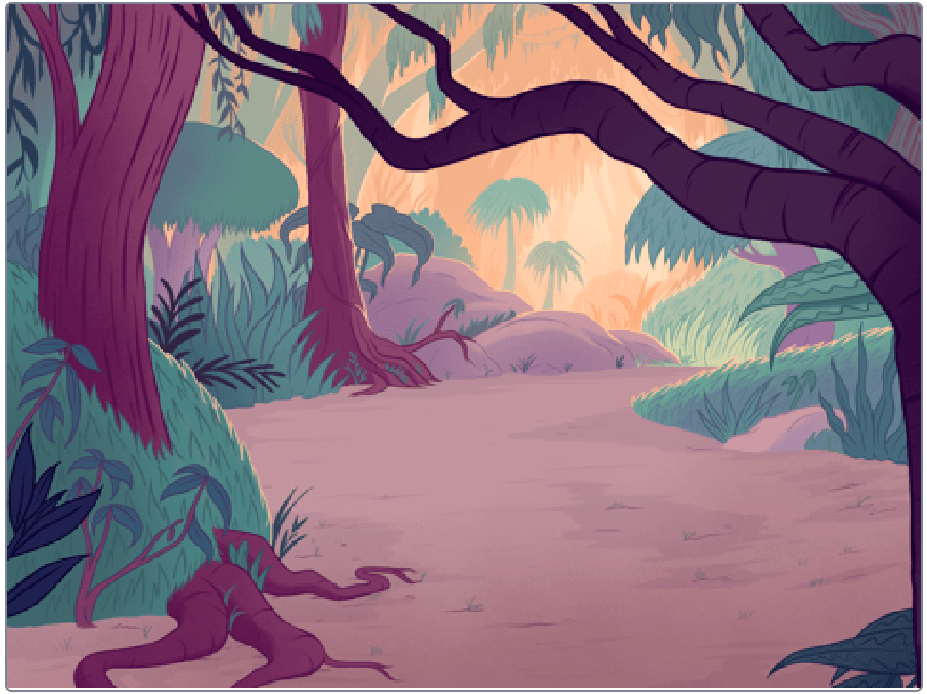 jungle backdrop